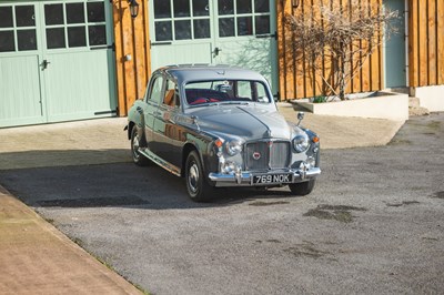 Lot 115 - 1963 Rover P4 110