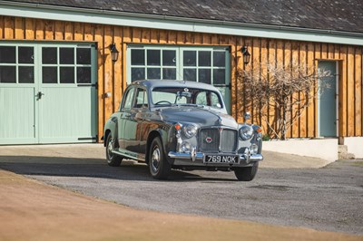 Lot 115 - 1963 Rover P4 110