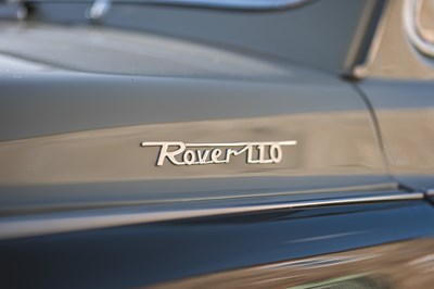 Lot 115 - 1963 Rover P4 110