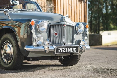 Lot 115 - 1963 Rover P4 110