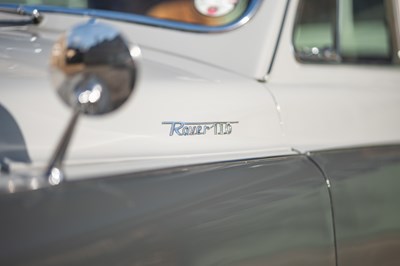 Lot 115 - 1963 Rover P4 110