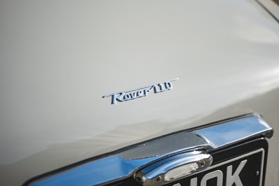 Lot 115 - 1963 Rover P4 110