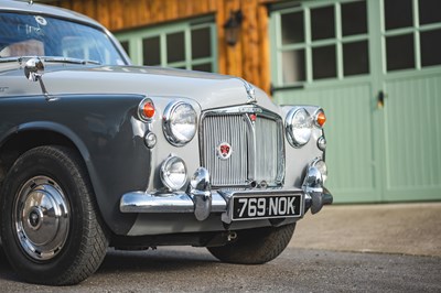 Lot 115 - 1963 Rover P4 110