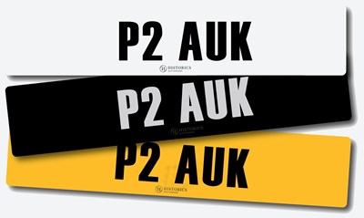 Lot 2 - Registration P2 AUK