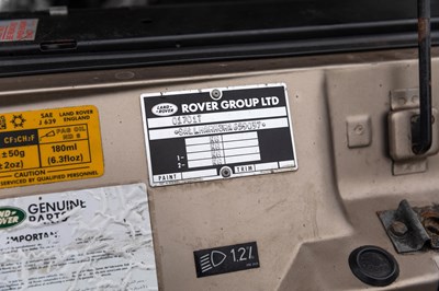 Lot 111 - 1994 Range Rover Classic *WITHDRAWN*