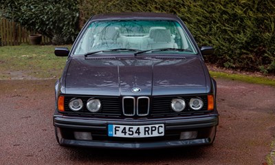 Lot 193 - 1989 BMW 635CSi Motorsport Edition