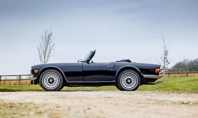 Lot 163 - 1970 Triumph TR6