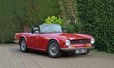 Lot 123 - 1971 Triumph TR6
