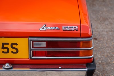 Lot 130 - 1977 Mitsubishi Colt Lancer GSR