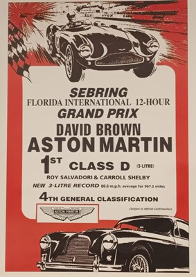 Lot 9 - Two Aston Martin Victory Posters