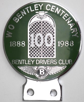 Lot 10 - Bentley Badge