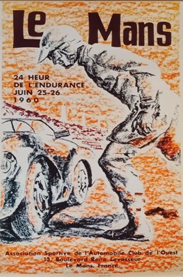 Lot 14 - Le Mans poster