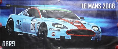 Lot 19 - Aston Martin Banner