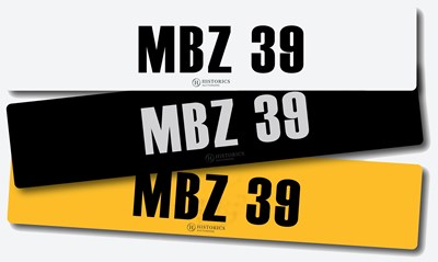 Lot 23 - Registration MBZ 39