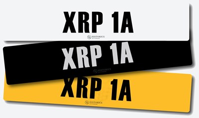 Lot 25 - Registration XRP 1A