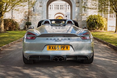 Lot 169 - 2015 Porsche Boxster Spyder