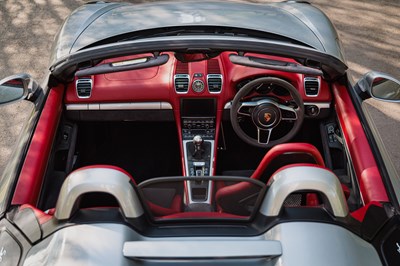 Lot 169 - 2015 Porsche Boxster Spyder