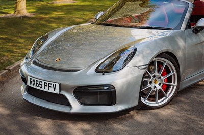 Lot 169 - 2015 Porsche Boxster Spyder