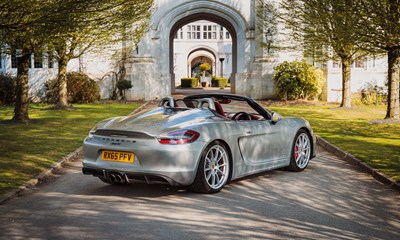 Lot 169 - 2015 Porsche Boxster Spyder