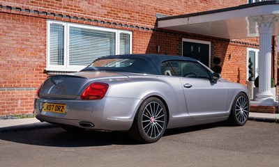 Lot 184 - 2007 Bentley Continental GTC