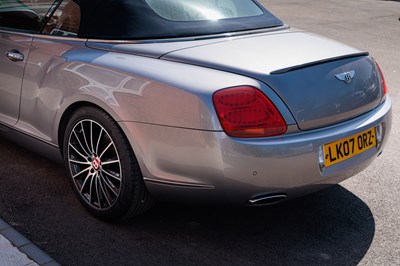 Lot 184 - 2007 Bentley Continental GTC
