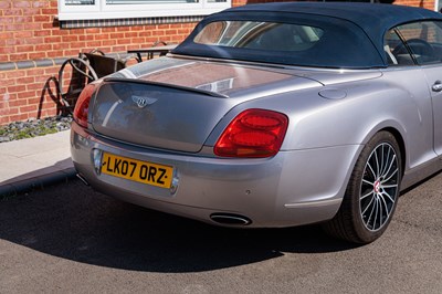 Lot 184 - 2007 Bentley Continental GTC