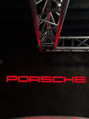 Lot 27 - Porsche Showroom Sign