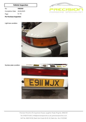 Lot 168 - 1988 Porsche 911/930 Turbo