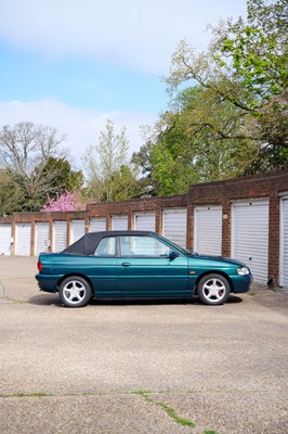 Lot 107 - 1997 Ford Escort Ghia Cabriolet