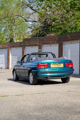 Lot 107 - 1997 Ford Escort Ghia Cabriolet