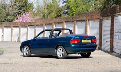 Lot 107 - 1997 Ford Escort Ghia Cabriolet