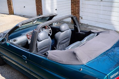 Lot 107 - 1997 Ford Escort Ghia Cabriolet