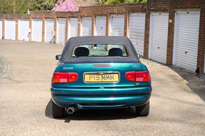 Lot 107 - 1997 Ford Escort Ghia Cabriolet