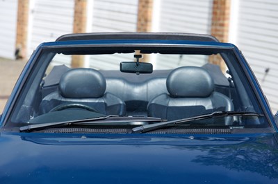 Lot 107 - 1997 Ford Escort Ghia Cabriolet