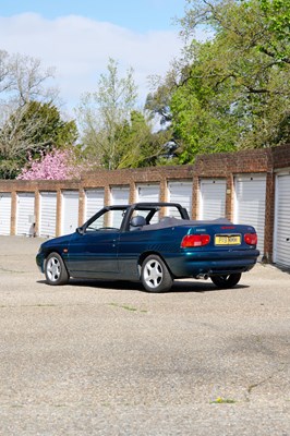 Lot 107 - 1997 Ford Escort Ghia Cabriolet