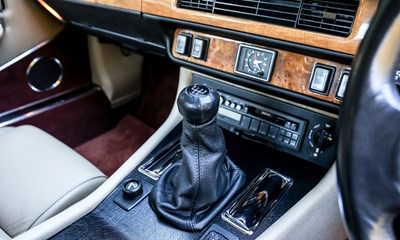 Lot 186 - 1989 Jaguar XJS Manual (3.6 litre)