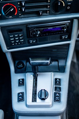 Lot 181 - 1989 BMW 635 CSi Highline