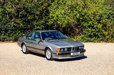 Lot 181 - 1989 BMW 635 CSi Highline