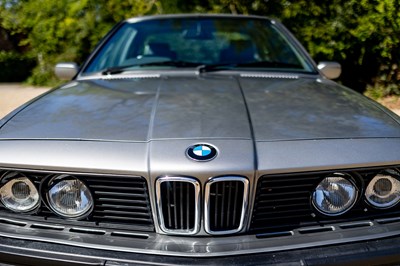 Lot 181 - 1989 BMW 635 CSi Highline