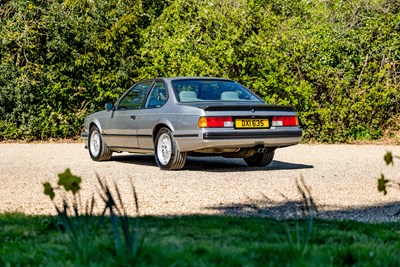 Lot 181 - 1989 BMW 635 CSi Highline