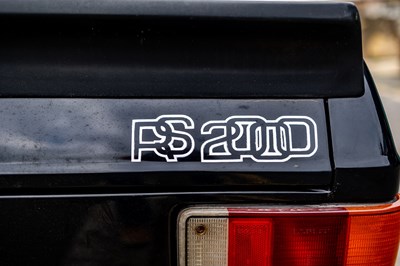 Lot 259 - 1977 Ford Escort RS2000 Mk. II