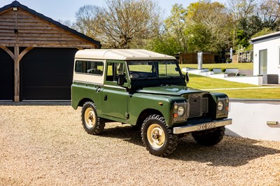 Lot 136 - 1970 Land Rover Series IIA 88"