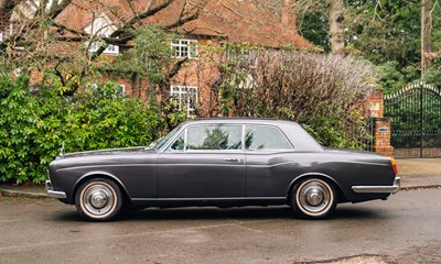 Lot 146 - 1969 Rolls-Royce Silver Shadow Two-Door Saloon by Mulliner Park Ward