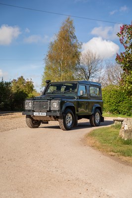 Lot 222 - 2009 Land Rover Defender 90 XS