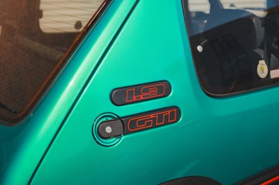 Lot 134 - 1991 Peugeot 205 1.9 GTi