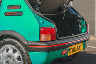 Lot 134 - 1991 Peugeot 205 1.9 GTi