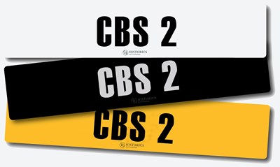 Lot 158 - Registration CBS 2