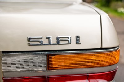 Lot 119 - 1987 BMW E28 518i