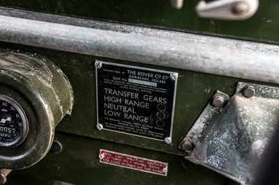 Lot 255 - 1953 Land Rover Series I (80 inch)