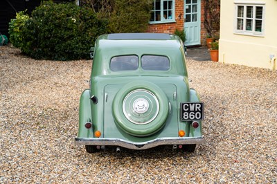 Lot 205 - 1937 Triumph Dolomite Short Chassis Saloon